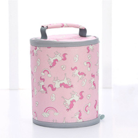 Sac isotherme rond en polyester de qualité supérieure, design personnalisé, pour glaces