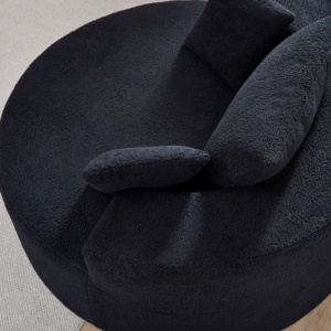 Ghế thư giãn tròn kiểu dáng thời trang, ghế sofa mềm mại không khung xương, đóng gói nén hoàn chỉnh, không cần lắp ráp - Product Image 2