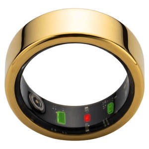 Top Quality Fashion Drop Shipping <b>Black</b> Silver Sleep Monitor Blood Oxygen Heart Rate Variability Temperature Smart <b>Ring</b> <b>Titanium</b> - Product Image 2