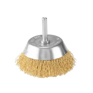 Set di <span class=keywords><strong>Spazzole</strong></span> Metalliche Ondulate Ramate da 0,3 mm, con Attacco Esagonale da 1/4" e <span class=keywords><strong>Spazzole</strong></span> a Tazza/Ruota da 2-3 Pollici + <span class=keywords><strong>Spazzole</strong></span> Terminali da 25 mm per Rimozione Ruggine con Trapano - Product Image 5