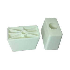 Hanweisong Square Furniture Foot <b>Pads</b> 25 38 50mm Anti Slip Plastic Indoor Use - Product Image 1