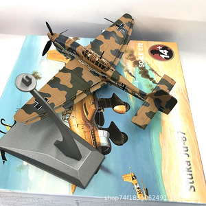 Modèle d'avion de bombardier à basse altitude JU-87 Stuka de la Seconde Guerre mondiale - Product Image 4