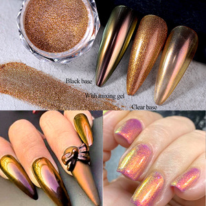 <span class=keywords><strong>Effet</strong></span> arc-en-ciel Aurora Miroir Perle Vernis À <span class=keywords><strong>Ongles</strong></span> Poudre Blanche Nail Art <span class=keywords><strong>Blanc</strong></span> Paillettes Sirène Pigment En Vrac Manucure Décorations DIY - Product Image 2