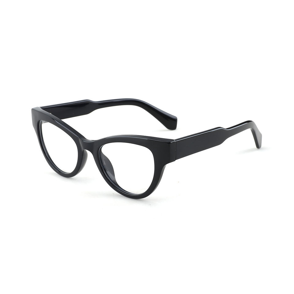Vintage Cat Eye Acetate Full Rim Eyewear Light Filtering Pink Reading ...