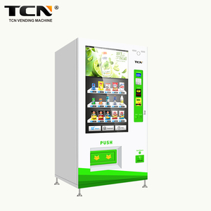 TCN pantalla táctil medios bebidas aperitivos máquina expendedora automática - Product Image 1