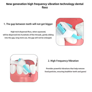 Spazzolino Elettrico Sonico 2-in-1 con <span class=keywords><strong>3</strong></span> Modalità di Spazzolamento e Vibrazione ad Alta Frequenza per Uso Quotidiano - Product Image 5
