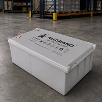Batterie au plomb scellée de marque Allgrand, accumulateur 12V 200Ah 150Ah, prix de la batterie