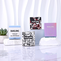 Emballage de boîte de soins de la peau personnalisé en gros pour bocal en verre emballage de boîte de papier cosmétique pliable imprimé de logo de luxe