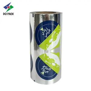 Dq Pack Custom Geprinte Yoghurt Melk Bubble Theeps/Pp Cup Afdichting Roll Film