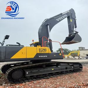 Excavatrice d'occasion importée d'origine 99% nouvelle pelle Volvo EC290 pelle sur chenilles Volvo EC290 d'occasion de haute qualité à vendre - Product Image 1