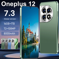 Smartphone OnePlus 12 5G avec 16 Go + 1 To de stockage, appareil photo 108 MP, écran OLED, Android 13