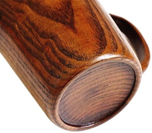 Vente chaude Jujube Tasse En Bois avec Poignée Confortable Tasse En Bois pour Café Thé Lait Bière Nature Tasse À Thé En Bois - Product Image 3