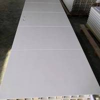 Portes de salle de bain et de chambre à coucher modernes et robustes en bois et PVC, imperméables avec une finition de surface durable pour les maisons, les hôtels et les hôpitaux