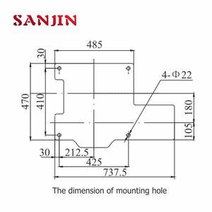 TORINDRIVE लिफ्ट गियर कर्षण मशीन YJ240B - Product Image 2