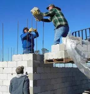 Birbirine clc blok, lite blok, köpük beton kalıp için köpük beton makinesi