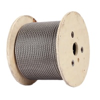 Câble en acier inoxydable de bonne qualité 304 316 antirouille 4 mm 6 mm 8 mm 10 mm 12 mm