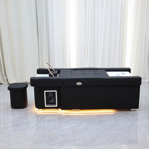Cama de Masaje Tailandés para Salón de Belleza y Spa, Personalizada de Fábrica, con Lavacabezas, Pedicura, Spa para Pies y Soporte para Espalda - Product Image 2