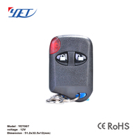 YET007 Transmetteur RF sans fil 433Mhz Code d'apprentissage Code fixe Code roulant Télécommande Télécommande