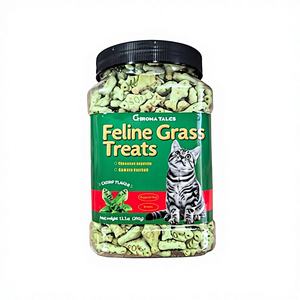 OEM/ODM Friandises pour chats <span class=keywords><strong>à</strong></span> <span class=keywords><strong>l</strong></span>'<span class=keywords><strong>herbe</strong></span> <span class=keywords><strong>à</strong></span> <span class=keywords><strong>chat</strong></span>, Biscuits pour <span class=keywords><strong>l</strong></span>'élimination des boules <span class=keywords><strong>de</strong></span> poils, <span class=keywords><strong>l</strong></span>'hygiène bucco-dentaire, la réduction <span class=keywords><strong>de</strong></span> la plaque dentaire et du tartre, et la santé digestive pour tous les chats - Product Image 1