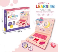 Éxito de Ventas Regalo de Cumpleaños para Niños Máquinas de Aprendizaje Educativo Temprano Juguetes Electrónicos, Laptop de Juguete para Niños, Computadora de Juguete