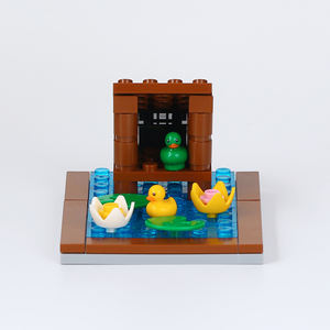 ชุดตัวต่อ MOC City Farm Series สัตว์เลี้ยงเป็ด บ้านเป็ด บ่อบัว สระว่ายน้ำ ดอกไม้ ต้<span class=keywords><strong>น</strong></span>มะพร้าว ของเล่<span class=keywords><strong>น</strong></span>สำหรับเด็ก - Product Image 5