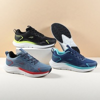 VEILISR Chaussures pour hommes Nouvelles baskets de sport en tricot respirant Baskets pour hommes Chaussures de marche épaisses Chaussures de course Baskets personnalisées pour hommes