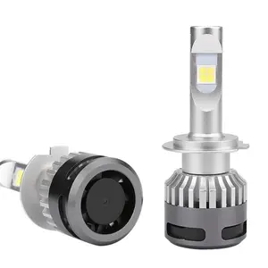 Bombilla de Faro de motocicleta de alto brillo XHP 70 H1 H3 H11 9005 9006 faro Led de coche H7