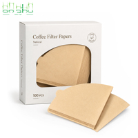 Filtre à café/papier Filtre à café 40 pièces pour cafetière goutte à goutte (2-4 tasses)
