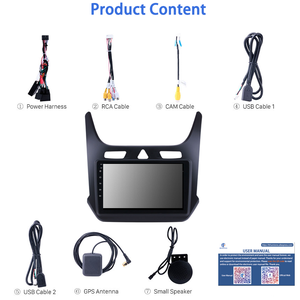 SWC BT Android Radio per Chevy Chevrolet <span class=keywords><strong>Cobalt</strong></span> 2016-2018 Supporto Carplay Telecamera per la Retromarcia OBD2 - Product Image 2