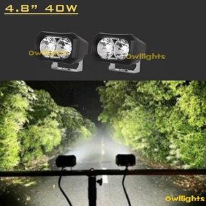 Đèn <span class=keywords><strong>Led</strong></span> Nhà Máy Trực Tiếp Chất Lượng Cao Tuần Tự Synth 4.8Inch 40 Wát <span class=keywords><strong>LED</strong></span> Máy Kéo COB Làm Việc Pod Ánh Sáng Offroad <span class=keywords><strong>LED</strong></span> Đèn Pha - Product Image 5