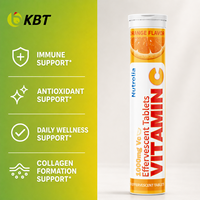 Comprimés effervescents multivitaminés en gros directement de l'usine, comprimés effervescents de vitamine C 1000mg en vrac