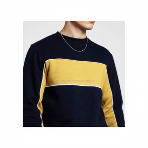 เสื้อกันหนาวผ้าฝ้ายมีฮู้ดสำหรับผู้ชายเสื้อสเวตเชิ้ต100% แบบเรียบ - Product Image 2