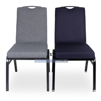 Sillas Metálicas al por Mayor para Salones de Banquetes, Hoteles, Reuniones, Bodas, Comedores, Escuelas y Hospitales, Diseño de Respaldo Ondulado