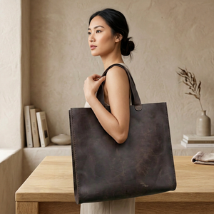 Latest Arrival Pure Leather Clutch <b>Laptop</b> Bags Zipper Closure Cross-Body Strap Waterproof Durable <b>Women's</b> Office Bags Hot Sell - Product Image 1