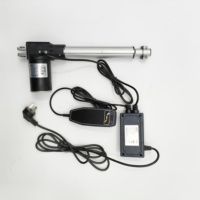 Lève-charge électrique 12V à course de 18 pouces, force de levage 6000N (1320 lbs) pour applications médicales, automobiles, industrielles et machines