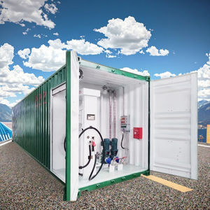 حاوية خزان وقود 40 قدمًا محطة تعبئة وقود بنزين متنقلة محطة وقود للبيع - Product Image 1