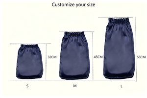 Bonnets <span class=keywords><strong>en</strong></span> <span class=keywords><strong>soie</strong></span> <span class=keywords><strong>de</strong></span> mûrier 100% personnalisés pour femmes, couleur unie, 16/19/22 momme, <span class=keywords><strong>bonnet</strong></span> <span class=keywords><strong>de</strong></span> sommeil <span class=keywords><strong>en</strong></span> <span class=keywords><strong>soie</strong></span> <span class=keywords><strong>pure</strong></span>, foulard pour cheveux longs, chapeaux <span class=keywords><strong>de</strong></span> voyage - Product Image 3