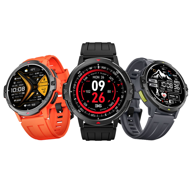 2026 Newest C31 6-Axis 100+ Styles Sport Smart Watch Android TFT Display 580mAh Battery Swimming Smart Bracelet Unisex BT Call