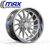 Jantes forgées HD 20x12 22x12 24x12 à 8 trous, jantes en aluminium personnalisées pour camions diesel Ford Ram Chevy GMC