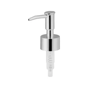 Chrome copper finished 1cc lotion liquid soap dispenser plastic pump for shampoo bottle bottles bath lotion