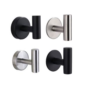 Gancho para Abrigos de Acero Inoxidable, Gancho sin Perforaciones, Gancho de Pared Creativo para Baño, Gancho Metálico para Abrigos - Product Image 1