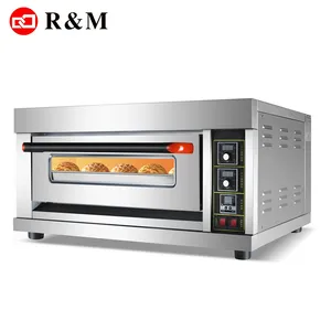 R&M CE one tray Digital panel single deck oven bakery machine home use bread Horno, mini ycd 1d cheap small baking oven for sale