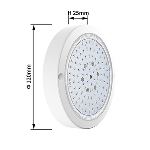 Projecteur <span class=keywords><strong>LED</strong></span> Submersible Raffiné 120mm 6W 10W à Remplissage de Résine, à Changement de Couleur, Étanche IP68 pour <span class=keywords><strong>Piscine</strong></span> Extérieure - Product Image 6