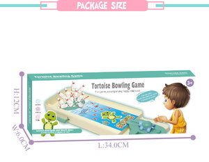 Jeu de <span class=keywords><strong>Bowling</strong></span> Tortue KSF – Jeu de Table et de Bureau Créatif en Plastique Éducatif - Product Image 6