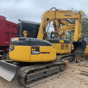 Miniexcavadora hidráulica de orugas de segunda mano japonesa Komatsu PC78US usada en buen estado, 7,8 toneladas, precio atractivo para la venta - Product Image 2