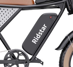 Ridstar Q20 20인치 48V 15Ah 리튬 배터리 E바이크 팻 타이어 시티 전기 산악 더트 바이크 성인용 전기 자전거 - Product Image 2