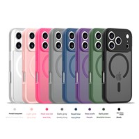 Coque de téléphone magnétique antichoc personnalisée avec boutons d'appareil photo et chargement sans fil pour iPhone 14 15 16 Plus 17 Pro Air Pro Max