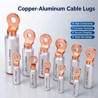 Connecteur de compression bimétallique de bonne qualité DTL-2-240 pour le sertissage de fils et accessoires de câbles