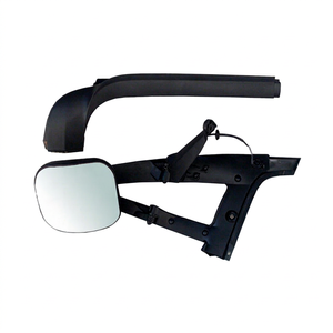 Nuevo Espejo Retrovisor Delantero (Negro) 100% Hecho en Italia, Excelente Calidad, Reemplazo de Espejo ABS para MERCEDES- /MP3 46.5 cm COS.PEL. - Product Image 1