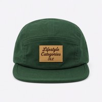 Casquette de sport imperméable à 7 panneaux avec logo personnalisé en sergé tissé, style Techwear, unisexe, pour adulte, pour l'extérieur
